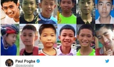 Poqba qələbəni mağarada qalan tailandlı uşaqlara həsr etdi